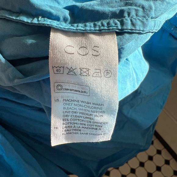 COS Blue Shirt with pockets Dress - Picture 4 of 7